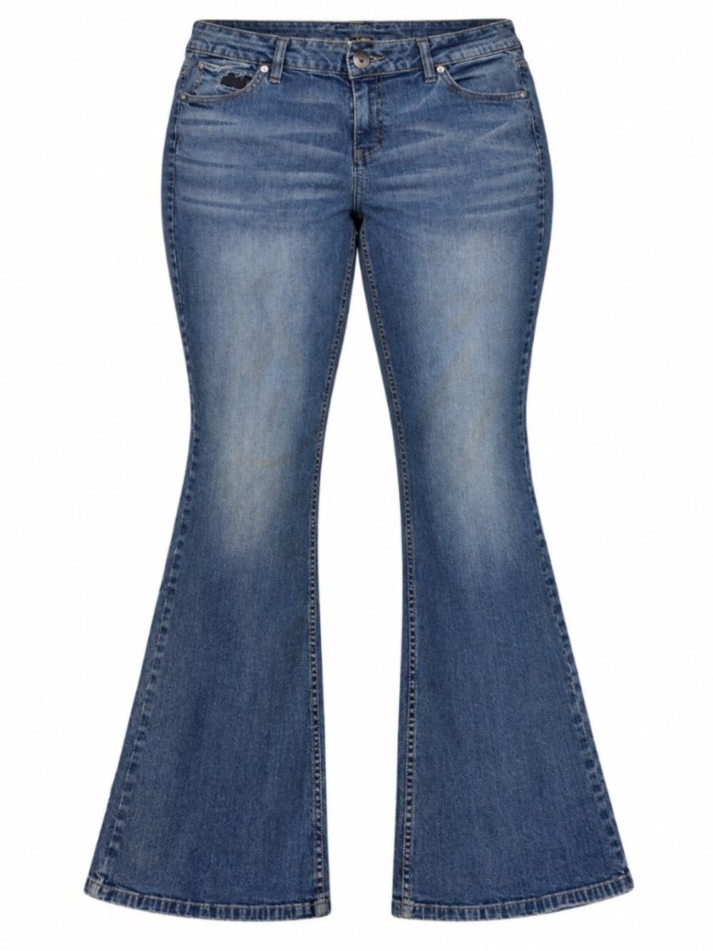 Vintage Y2K Plus Size 17 Arizona Jean Co Bootcut Flare Jeans Medium Wash